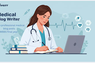 write medical blog post