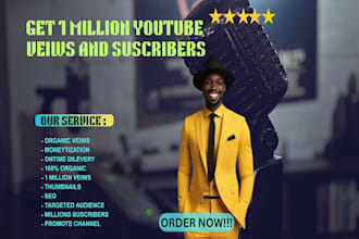 promote your youtube video promotion to gain 1 million views organically