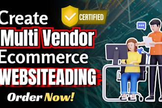 create an ecommerce multi vendor website using wordpress woocommerce