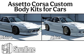 make custom body kits for assetto corsa cars