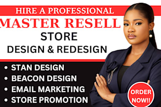 do tiktok shop, store design stan store design, beacon ai design and store setup
