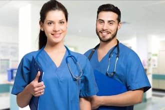 create nursing care plan samples, patient guides, and health articles