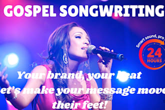 be your christian gospel praise and worship female songwriter