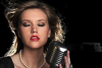 be custom female soulful singer rnb gospel vocalist, songwriter, music producer