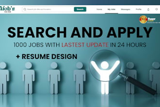 be your personal job search application assistant