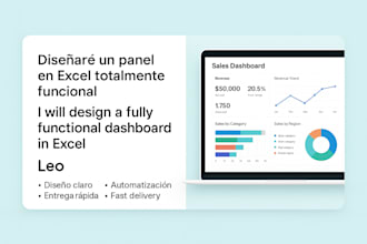 build excel sheets for finance, inventory, or reporting