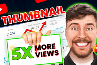 professional youtube thumbnail design, travel vlog thumbnail, gaming thumbnail