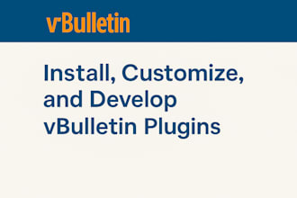 install, customize, and develop vbulletin plugins