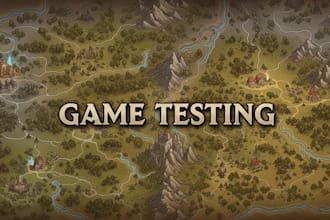 test your video game for bugs and give gameplay feedback