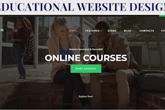 build education website educational elearning website learndash lms website
