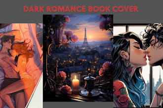 dark romance, book design, thriller, young adult book cover