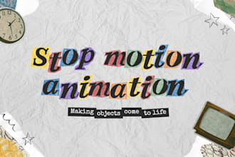 edit kinetic text animation and 2d logo animation for engaging video content