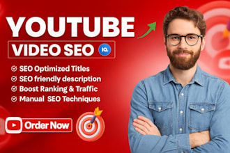 scrape the best youtube video SEO for organic ranking