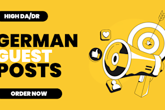 build high authority german guest post backlinks for SEO ranking