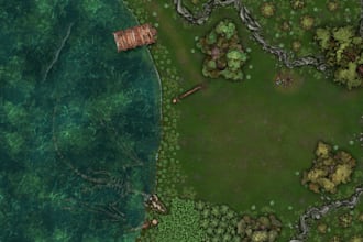 design a high quality battle map for your fantasy rpg game