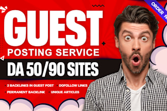 publish guest post backlink on high authority site