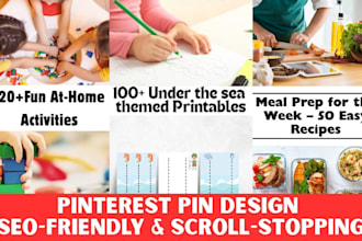 scrollstopping pinterest pins for your blog or business