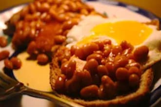 teach you how to do home made beans and bread