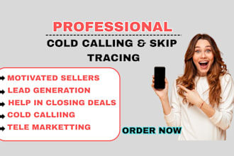 do b2b cold calling, virtual assistance, lead generation, and telemarketing