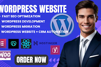 design a responsive wordpress website polish as a software and web developer