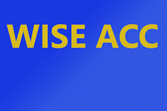 wise business and personal acc setup sl