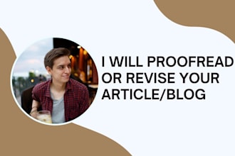 proofread or rewrite your english articles or blog posts