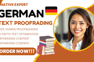 professionally proofread and edit your german ebook, developmental book editor