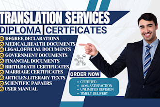 certified english translation,certificate diploma,manual,degree,transcripts
