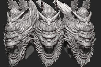 sculpt 3d mask 3d helmet cosplay 3d model cosplay mask cosplay armor 3d printing