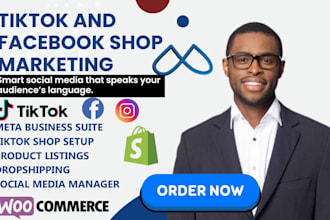 setup tiktok shop facebook shop, tiktok dropshipping shop, manage tiktok account