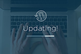 update your website with content and image