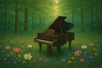 compose piano music for your meditation, yoga, or videos