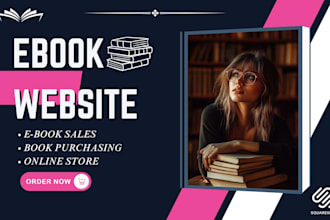 design ebook website, author website, redesign ebook website, author website