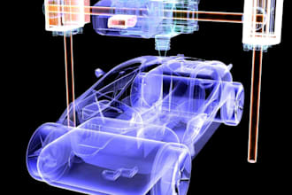 deliver high quality car models and aerospace 3d print designs