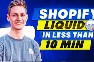 make shopify bug, customize theme and liquid coding in 24 hours