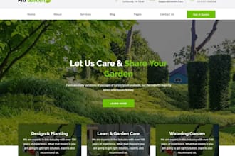 snow removal website landscaping website gardening planting lawn care service