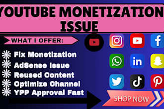 fix adsense verification and youtube monetization errors fast