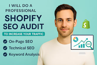 do a professional shopify SEO audit to increase your traffic