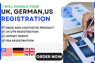 do fast fda registration and import permit for food, drugs, cosmetics USA
