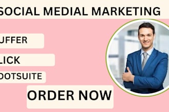 create schedule post using buffer flick and hootsuite