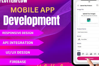 do dating app mobile app development, android, ios app, flutterflow flutter app