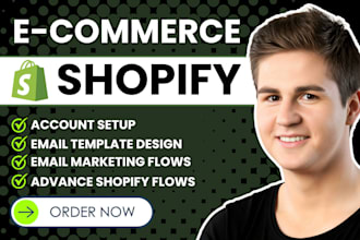setup klaviyo, omnisend email marketing flows for your shopify ecommerce store