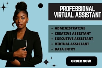 be your reliable executive, admin, and creative virtual assistant