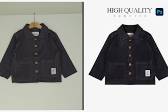 photo editing retouching and reshaping services for clothing products