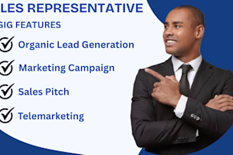 be your sales closer, sales representative, pipeline sales, lead generation