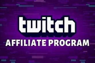 twitch promotion to bring twitch viewers to get twitch affiliate and partner
