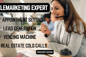 do cold calling telemarketing lead generation appointment setting real estate