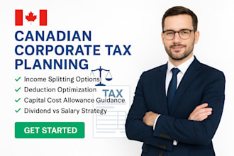 do tax planning canada, small business tax, cra deduction, corporate tax advisor