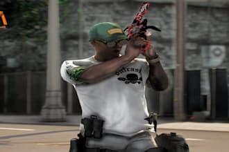 model fivem gun pack ,script ,chain and gta cars , fivem weapon , assets