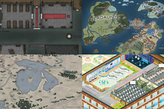 fantasy map illustration fantasy map design 3d isometric map rpg map gamednd map